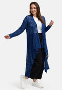 Kekoo Veste en tricot Long 'Cotton'