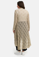 Kekoo Veste en tricot Long 'Cotton'