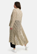 Kekoo Veste en tricot Long 'Cotton'