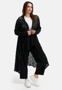 Kekoo Veste en tricot Long 'Cotton'