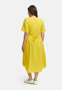 Vestido de linho em linha A 'Venti'