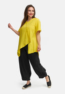 Túnica de linho em linha A 'Venti'