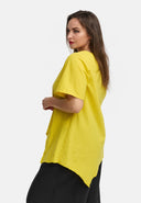 Túnica de linho em linha A 'Venti'