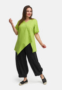 Túnica de linho em linha A 'Venti'