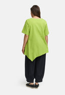 Túnica de linho em linha A 'Venti'