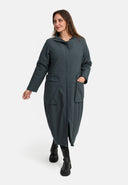 'Calina' Mantel aus Parachute, mit Innenfutter, A-Linie