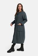 'Calina' Mantel aus Parachute, mit Innenfutter, A-Linie