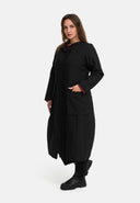 'Calina' Mantel aus Parachute, mit Innenfutter, A-Linie