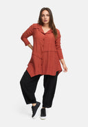 Bluzka w linii A asymetryczna 'Ferina'