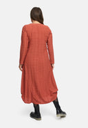 Φόρεμα σε γραμμή Α με σούρα 'Ferina'