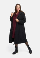 Manteau de transition en viscose stretch texturée 'Floréa'