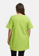 Longshirt en lin à silhouette ballon 'Venti'