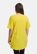 Longshirt en lin à silhouette ballon 'Venti'
