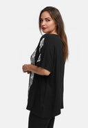 Tunic A-Line made of lightweight viscose stretch 'Sovana'