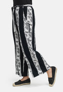 Straight stretch trousers made of viscose 'Sovana'