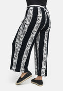 Straight stretch trousers made of viscose 'Sovana'