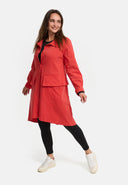 Blusa parka in paracadute con stretch 'Isara'