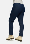 'Amira' Hose – dark denim, konische Beinform & super stretch