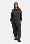 Veste-blouse 'Cleo' – boutonnable, décontractée et ample, lignes élégantes