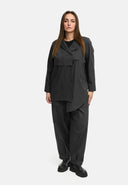 Veste-blouse 'Cleo' – boutonnable, décontractée et ample, lignes élégantes