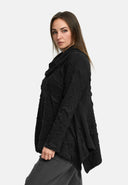 'Brunel' Túnica – forma corta, elegantemente estructurada & cuello de camisa