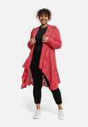 Cardigan lungo 'Cotture' – femminile, leggero e giocoso