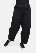Pantalon large avec stretch en parachute 'Isara'