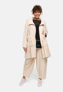 'Livia' Transitional Parka – soft, detail-oriented & modern