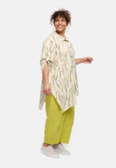 'Livia' Blouse-Tunic – light, figure-flattering & artistically patterned