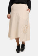 'Livia' Skirt – A-Line, asymmetric & elastic