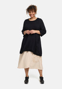 'Livia' Skirt – A-Line, asymmetric & elastic