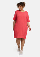 'Crissa' Dress – pleated, soft & figure-flattering