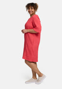 'Crissa' Dress – pleated, soft & figure-flattering