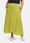 'Verde' Skirt – asymmetrical, comfortable & summerly elegant