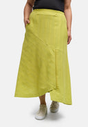 'Verde' Skirt – asymmetrical, comfortable & summerly elegant