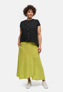 'Verde' Skirt – asymmetrical, comfortable & summerly elegant