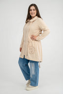 'Livia' Parka de mi-saison – doux, minutieux & moderne