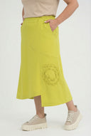 'Livia' Skirt – A-Line, asymmetric & elastic