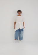 Tunique à col en V 'Crissa' – légère, décontractée et flatteuse