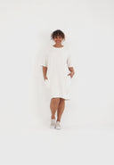 'Crissa' Dress – pleated, soft & figure-flattering