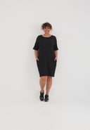 'Crissa' Dress – pleated, soft & figure-flattering