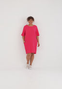 'Crissa' Dress – pleated, soft & figure-flattering